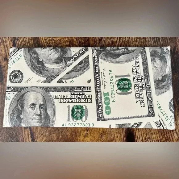 $100 bill themed wallet - Picture 2 of 10